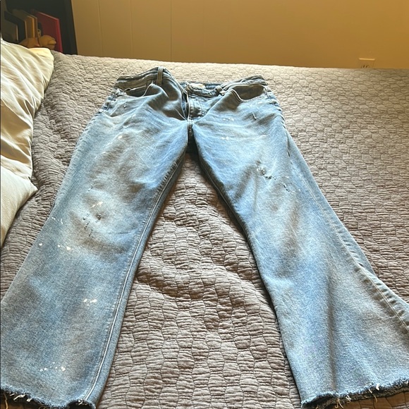 Kut from the Kloth Blue Flare Wide Leg Jeans - Picture 3 of 5